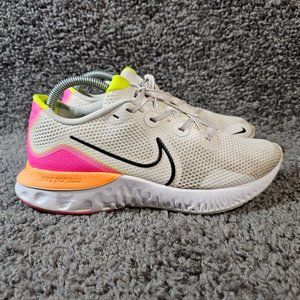 Nike Renew Run Womens Size 10 Shoes White Running Sneakers Trainers CK6360-005